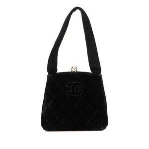CHANEL Black Logo Bag